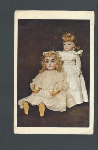 Post Card Bisque Dolls From Germany