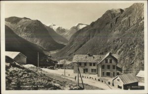 Norge Norway Videsaeter mot Stryn c1915 Real Photo Postcard