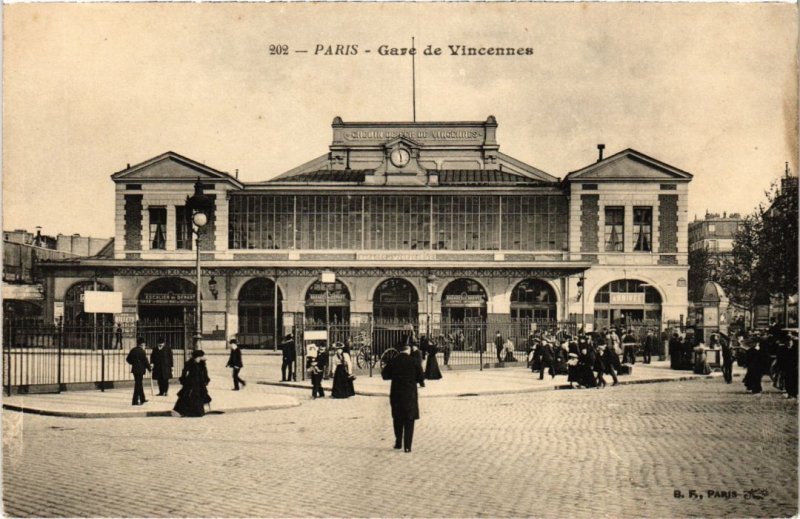 CPA PARIS gare de Vincennes RAILWAY (1244381)