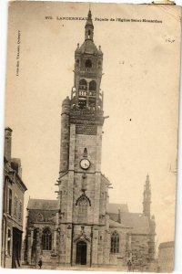 CPA Landerneau- Facade de l'Eglise Saint Houardon FRANCE (1026706)