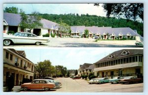 HOT SPRINGS, Arkansas AR ~ Roadside ROMER HOTEL COURT Motel 1950s-60s  Postcard