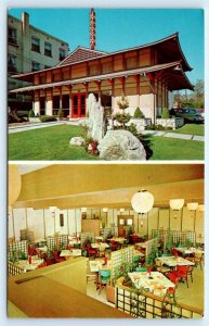 SALT LAKE CITY, UT Utah ~ PAGODA ORIENTAL FOODS  1967 Roadside Postcard