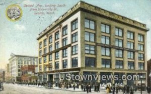 Second Ave, University St - Seattle, Washington