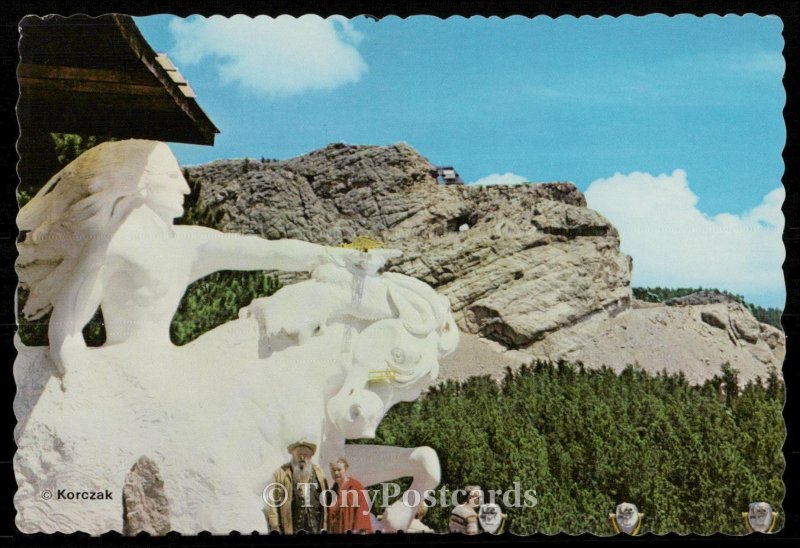 Crazy Horse Mountain Carving