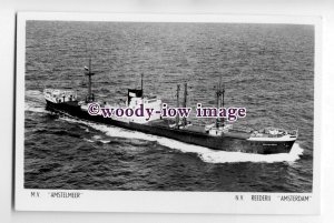 cb0626 - Dutch Reederi Amsterdam Cargo Ship - Amstelmeer , built 1956 - postcard