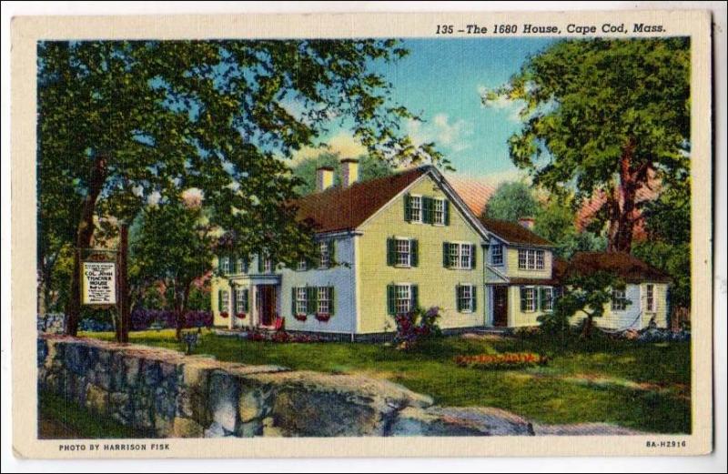 MA - Yarmouth, Cape Cod.  The 1680 House