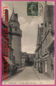 ak1914 - France - VINTAGE POSTCARD - Langeais - 1911