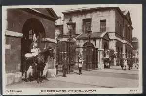 London Postcard - The Horse Guards, Whitehall - Superb RP -  RS15876