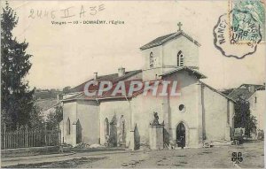 Postcard Old Church Vosges Domremy