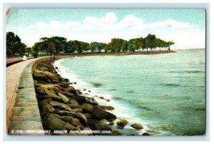 c1910 Point Lookout Seaside Park, Bridgeport Connecticut CT Postcard