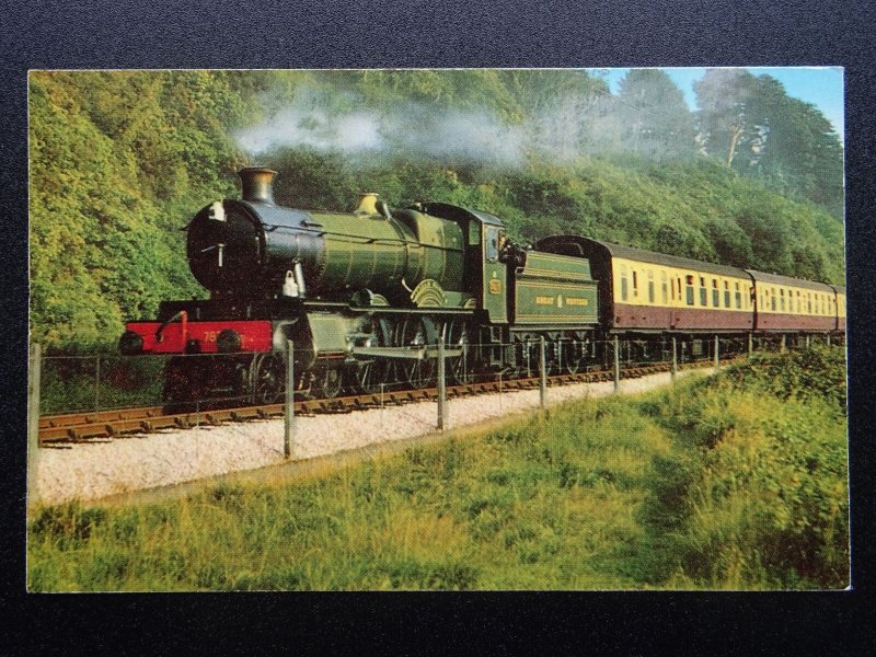 Gwr 4 6 0 Lydham Manoir Dart Valley Chemin de Fer Locomotive No.7827 Dartmouth