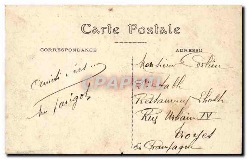 Paris - 12 Place de la Nation Old Postcard