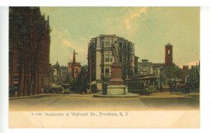 RI - Providence. Westminster & Weybosset Streets ca 1900