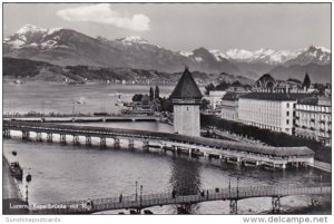 Switzerland Luzern Kapellbruecke Photo