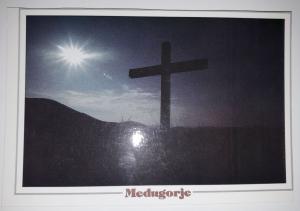 Medugorje, Bosnia and Herzegovina, View of the cross