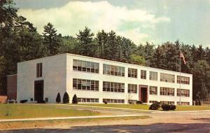 PROCTOR, VT Vermont   PROCTOR HIGH SCHOOL   Rutland County  Chrome Postcard