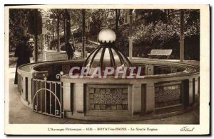 Postcard Old Picturesque Auvergne Royat les Bains The Source Eugene