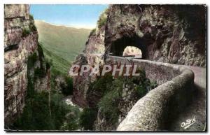 Old Postcard The Beautiful French Alps Vercors Route Great Narrow