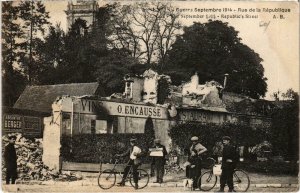 CPA Militaire - SENLIS - Rue de la Republique (92140)