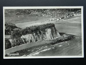 Devon TEIGNMOUTH Aerial View c1950's RP Postcard by Photo Precision