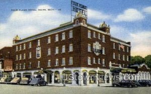 Four Flags Hotel - Niles, Michigan MI Postcard
