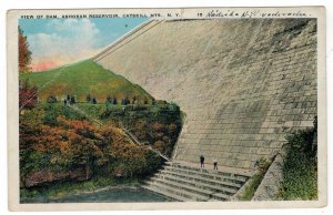 United States 1927 Used Postcard New York Ashokan Dam Catskill Mountains