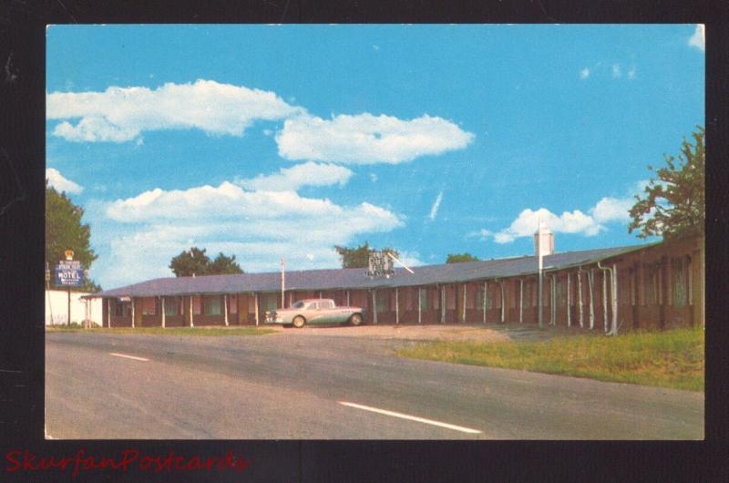 Valley Park Missouri Route 66 Hill TOP Motel OLD Cars Advertising