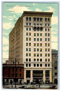 c1910 View of New Mc.Arthur Building Winnipeg Manitoba Canada Posted Postcard