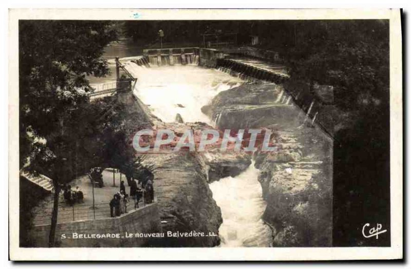 Postcard Old Bellegarde New Belvedere