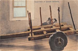 SPANISH CALIFORNIA OXCART RELIC~M RIEDER PUBLISHED POSTCARD 1910s