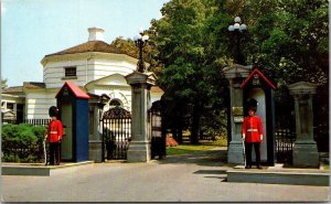Canada Ottawa Governor General's Home Guards At The Entrance