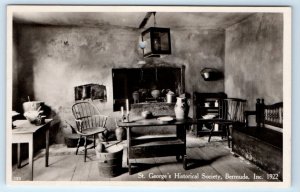 RPPC St. George's Historical Society Bermuda Inc 1922 Postcard