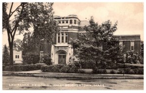 Massachusett  Belchertown Lawrence Memorial Hall