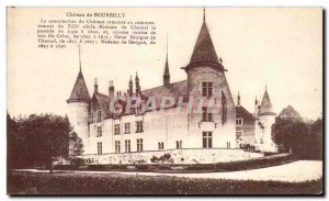 Old Postcard Chateau Bourbilly