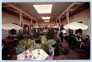 c1960 Tucson Arizona AZ Postcard Carousel Garden Restaurant Country Club Plaza