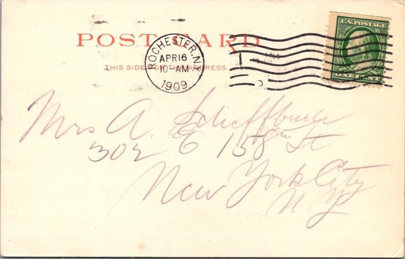 Vintage Postcard GENESEE SENECA PARK Rochester NY JT5