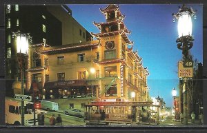 California, San Francisco - Chinatown At Night - [CA-364]