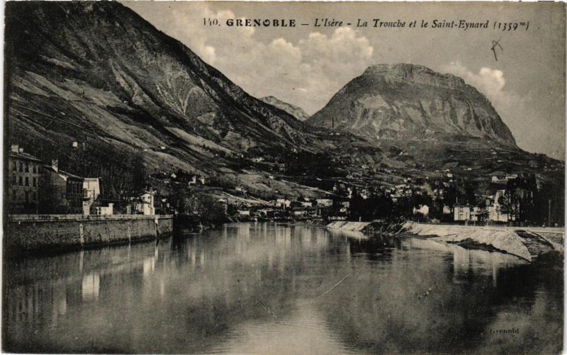 CPA GRENOBLE - L'ISERE - La TRONCHE et le St-Eynard (1359 m) (652771)