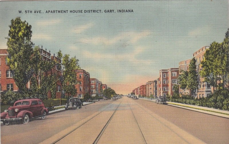 Indiana Gary West 5th Avenue Apartment House District 1941 sk5088