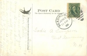 Reading, MA Highland School 1908 Postcard