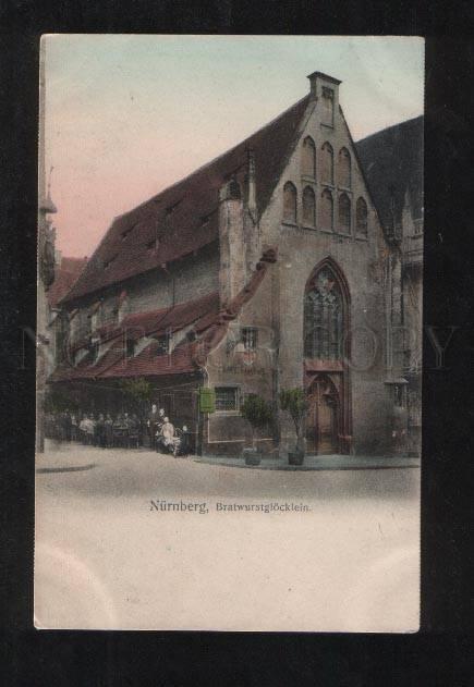 069683 GERMANY Nurnberg Bratwurstglocklein Vintage BEER PUB