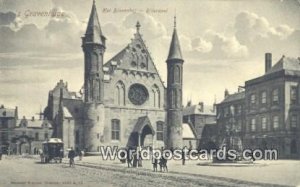 Het Binnenhof Ritterzaal Gravenhage Netherlands Unused 