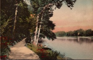 Indiana Lafayette Tecumseh's Trail Along The Wabash River Albertype