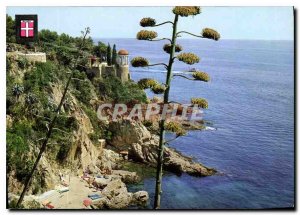 Postcard Modern Gerona Blanes Botanical Garden Cove His Forcanera