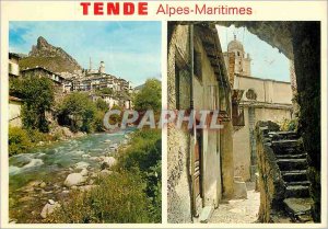 Postcard Modern Tende Alpes Maritimes Altitude 850 Meters Landscapes of Franc...