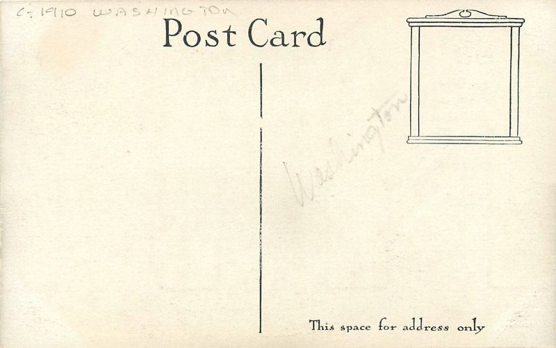 Postcard Washington Long Beach Boulevard 23-3500