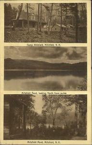 Millsfield NH Multi-View c1910 Postcard SCARCE!