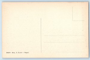 Amalfi Campania Italy Postcard Facade Of The Cathedral c1910 Antique Unposted