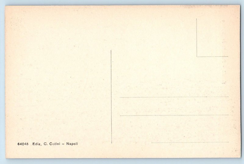 Amalfi Campania Italy Postcard Facade Of The Cathedral c1910 Antique Unposted