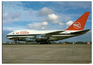 Air Malawi Boeing 747SP at Schiphol Netherlands Airplane Postcard